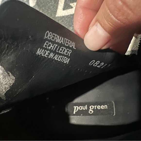 Paul Green Charcoal Suede Ankle Booties - Picture 5 of 11